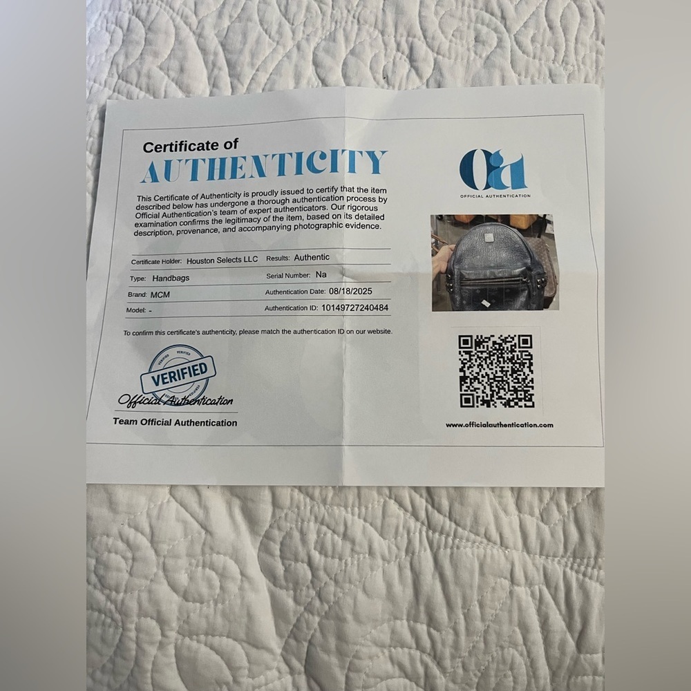 Stark Side Studs Backpack In Visetos, black side pockets w/stud details leather - Picture 14 of 15